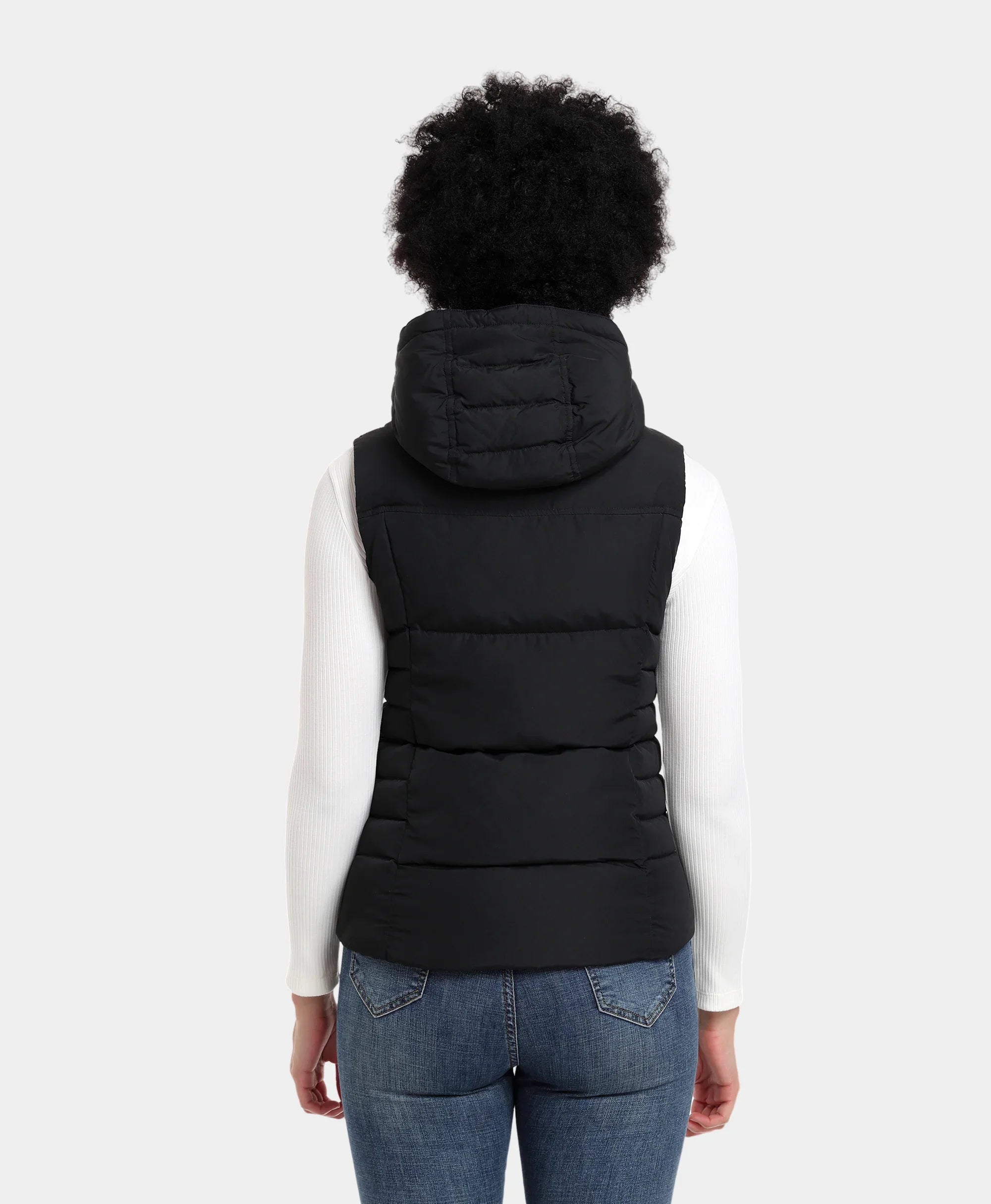 ORORO Heated Women's Heated Down Vest (800-Fill) - Image 19