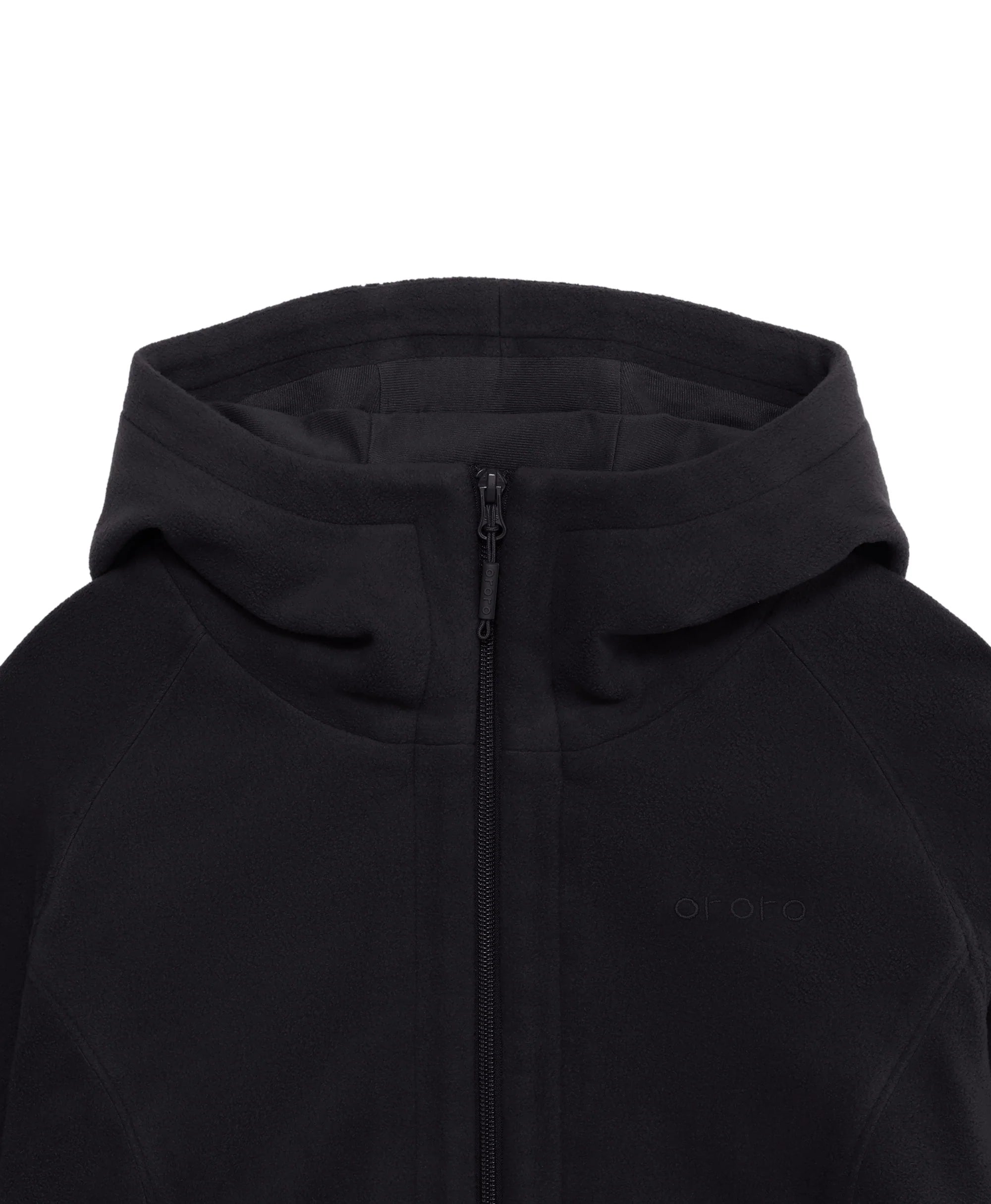 ORORO Heated Felicity Women's Heated Fleece Hoodie Jacket (Apparel Only) - Image 9