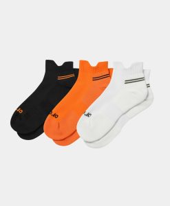ORORO Heated Unisex Wool Blend Ankle Socks 3-Pack (ORORO Heated Final Sale)