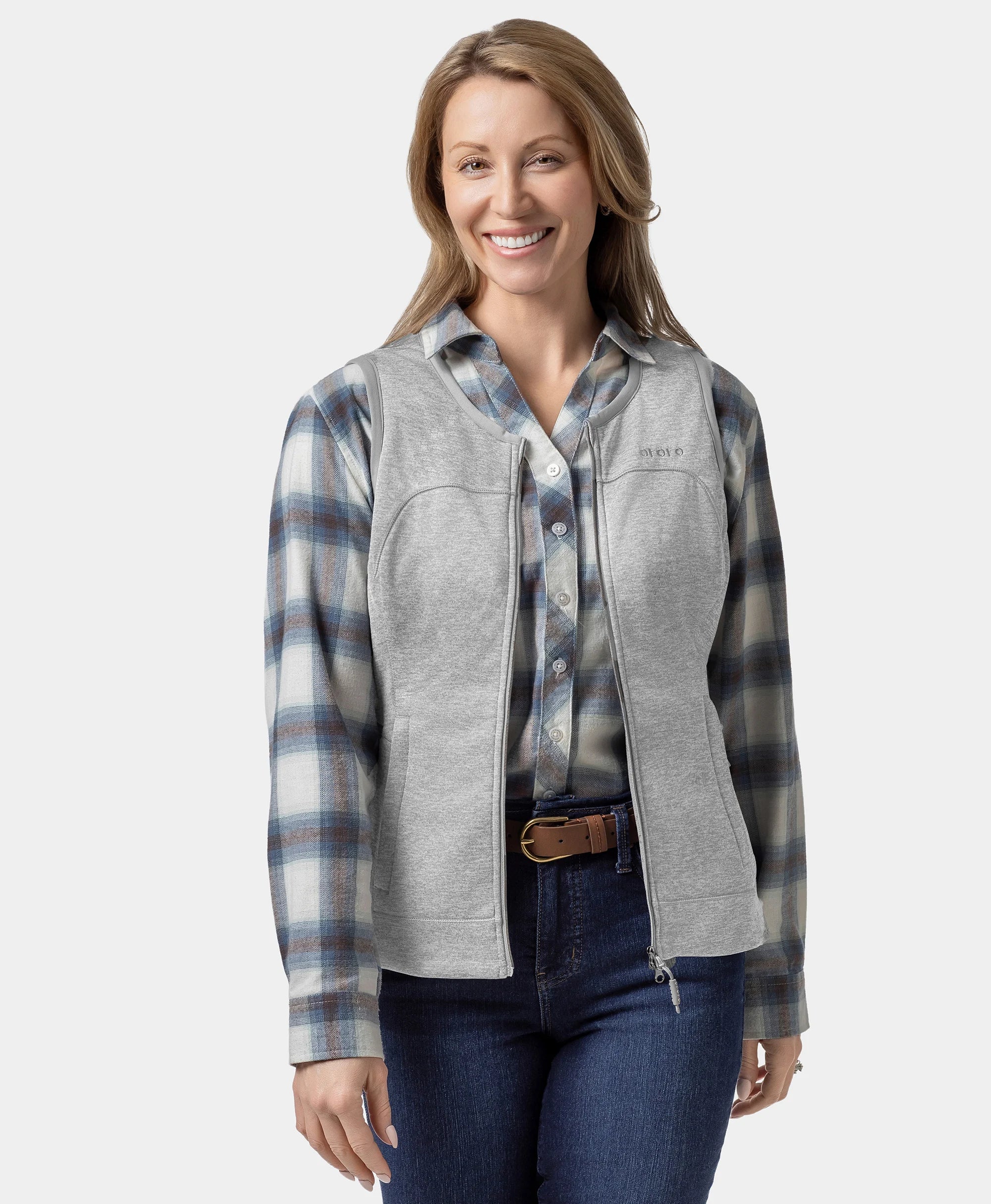 ORORO Heated (Open-box) Suzanne Women's Heated Soft Armor Vest (Battery Set Not Included) - Image 8