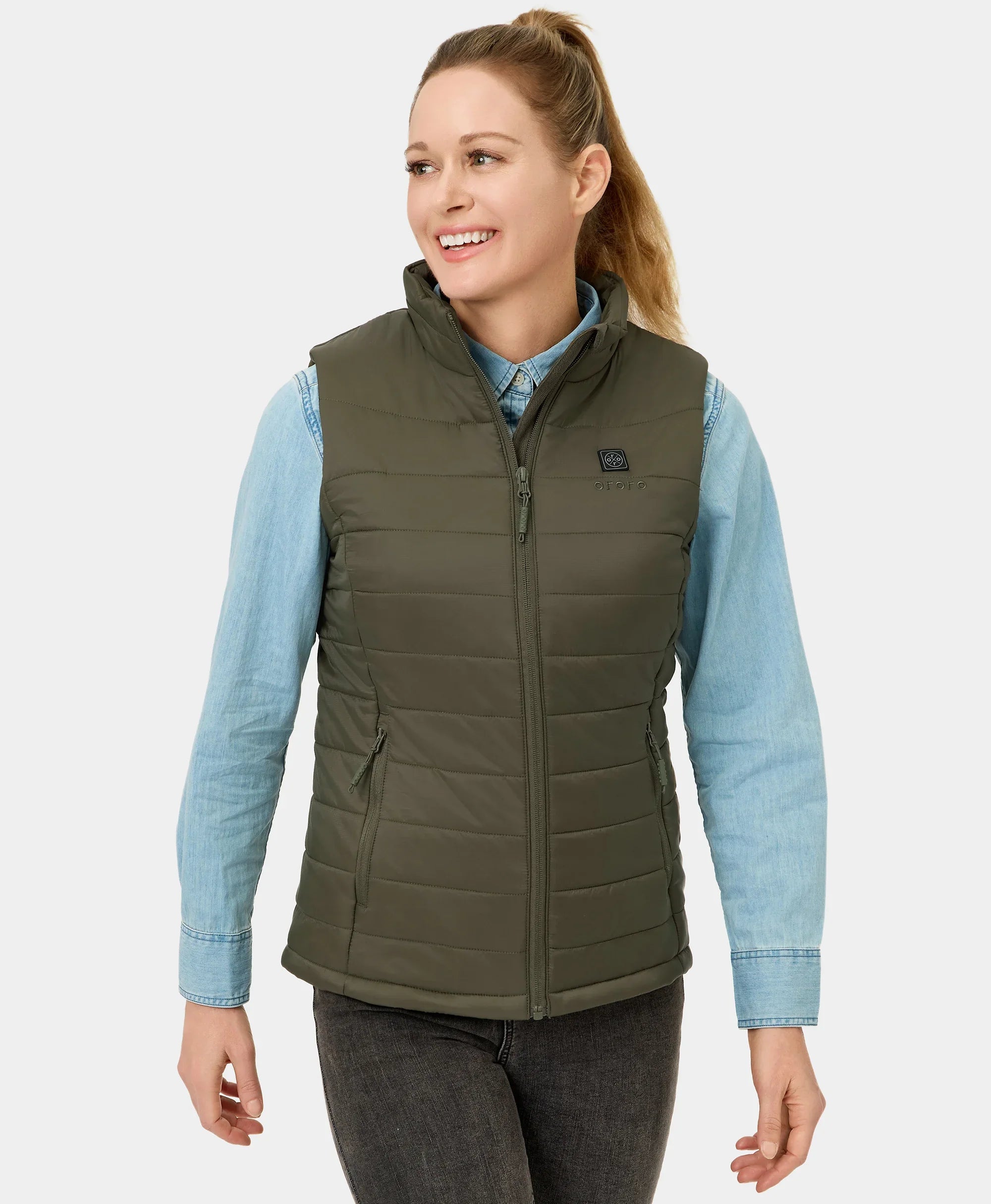 ORORO Heated (Open-box) Women's Classic Heated Vest (Battery Set Not Included) - Image 26