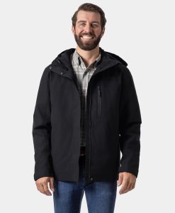 ORORO Heated (Open-box) River Ridge Men's Waterproof Shell Jacket (Non-heated)