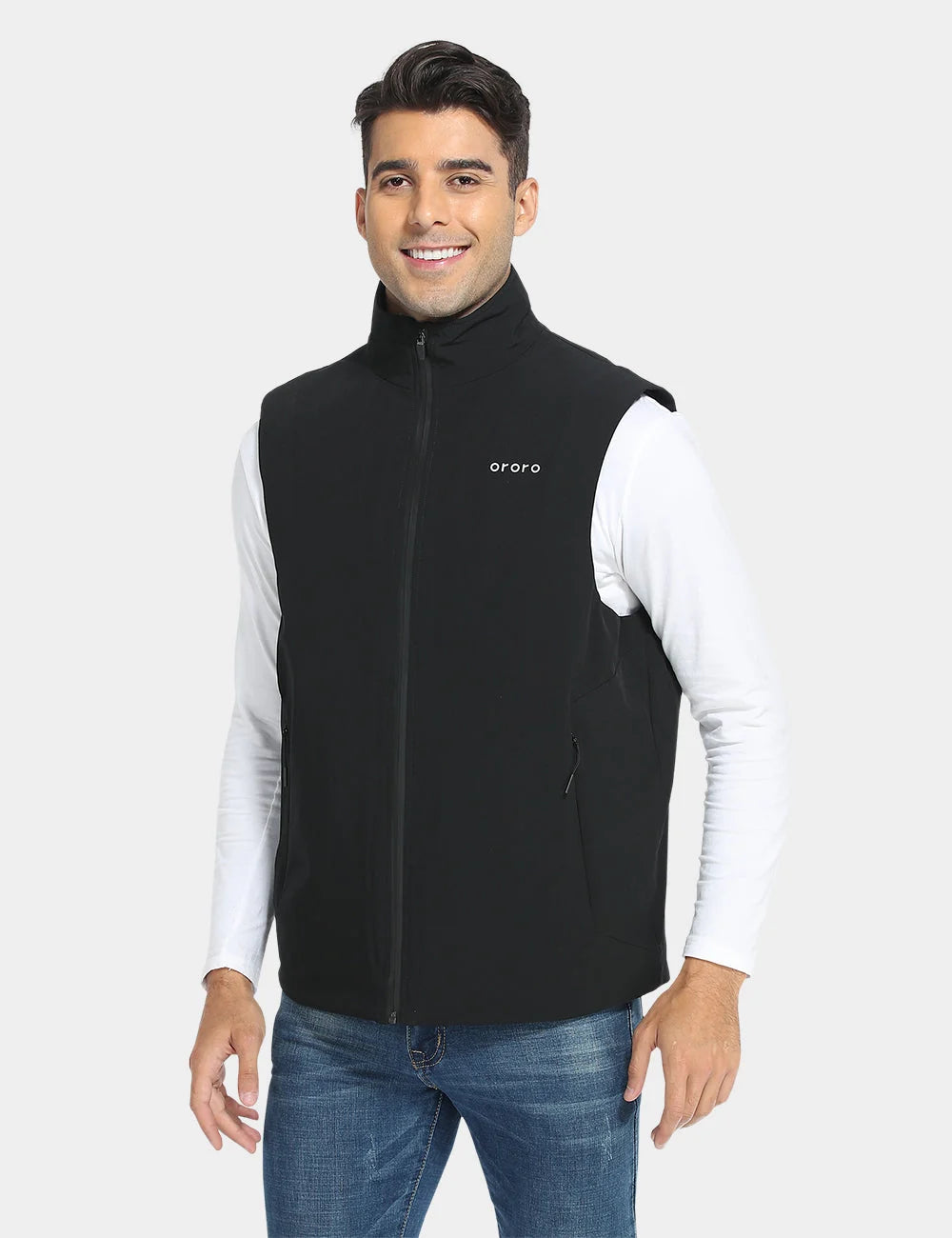 ORORO Heated (Open-box) Men's Heated PrimaLoft® Golf Vest (Battery Set Not Included) - Image 9