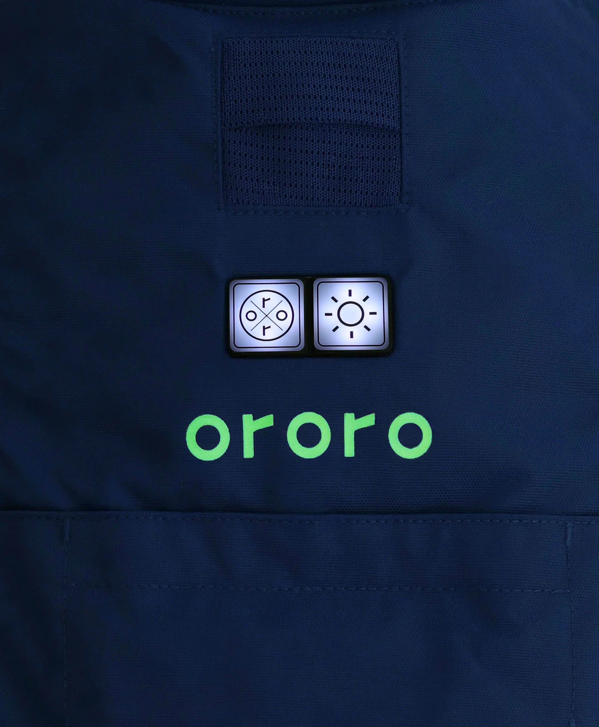 ORORO Heated (Open-box) Koldpwoof 4-Zone Heated Dog Vest w/ LED Lights (Battery Set Not Included) - Image 12