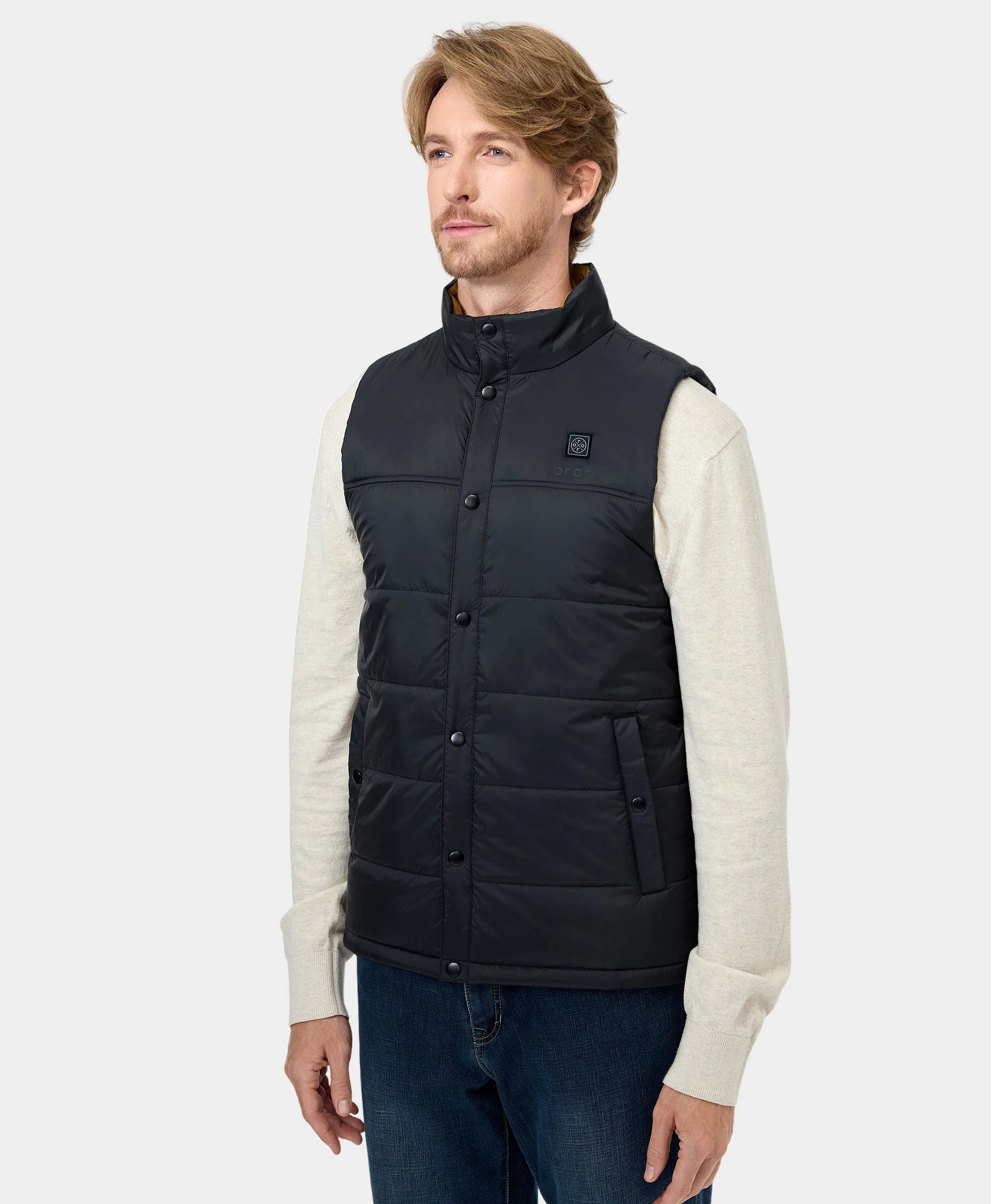 ORORO Heated (Open-box) PuffLyte™ Men's Heated Lightweight Vest (Battery Set Not Included) - Image 4