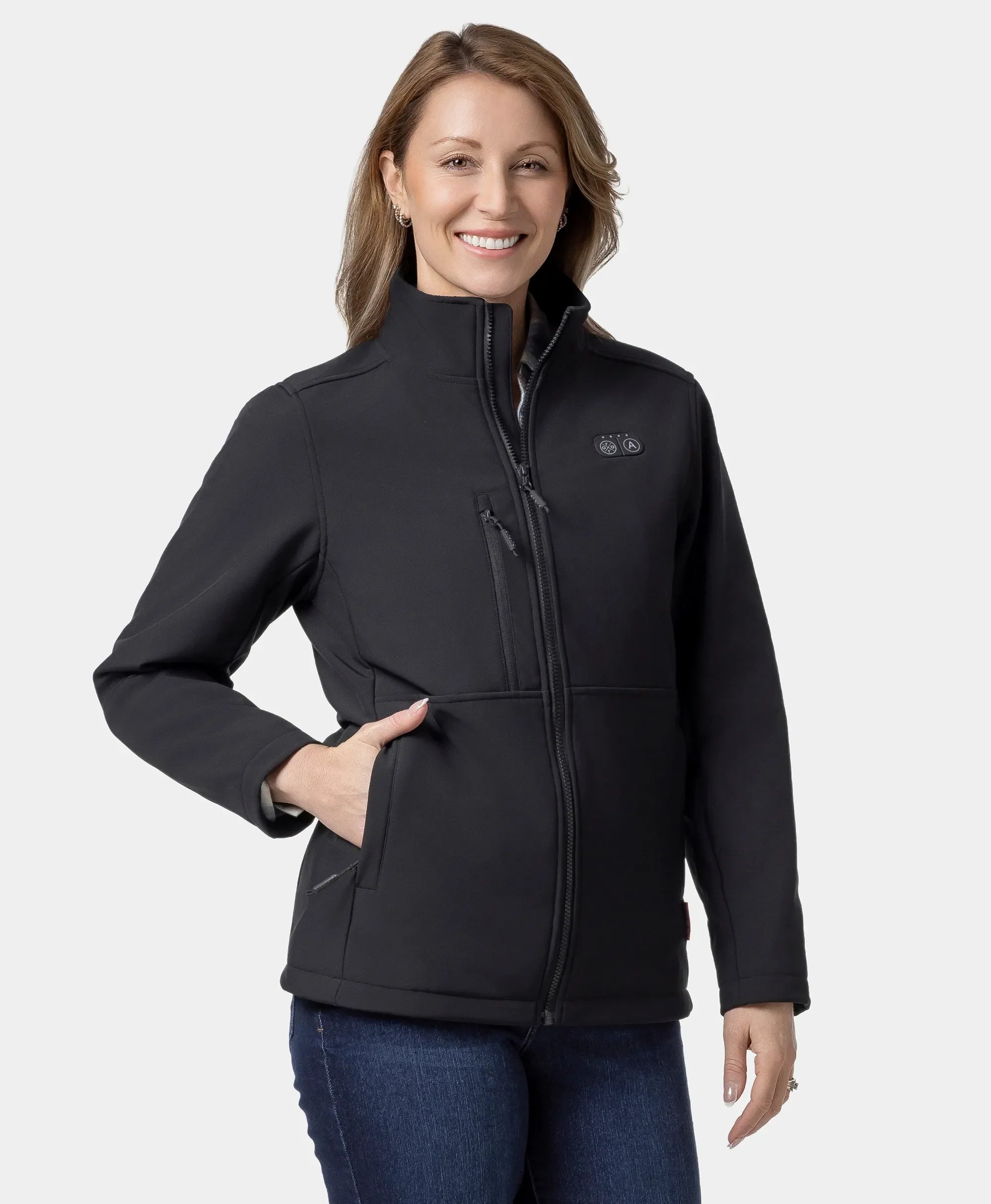 ORORO Heated Maverick ORORO Heated SureWarm® Women's 6-Zone Dual-Control Heated Softshell Jacket (Apparel Only) - Image 38