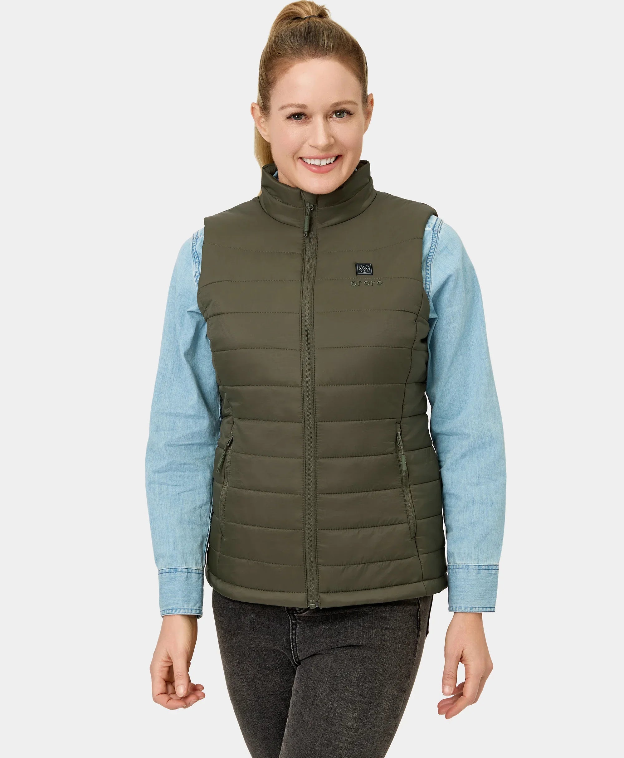 ORORO Heated (Open-box) Women's Classic Heated Vest (Battery Set Not Included) - Image 25