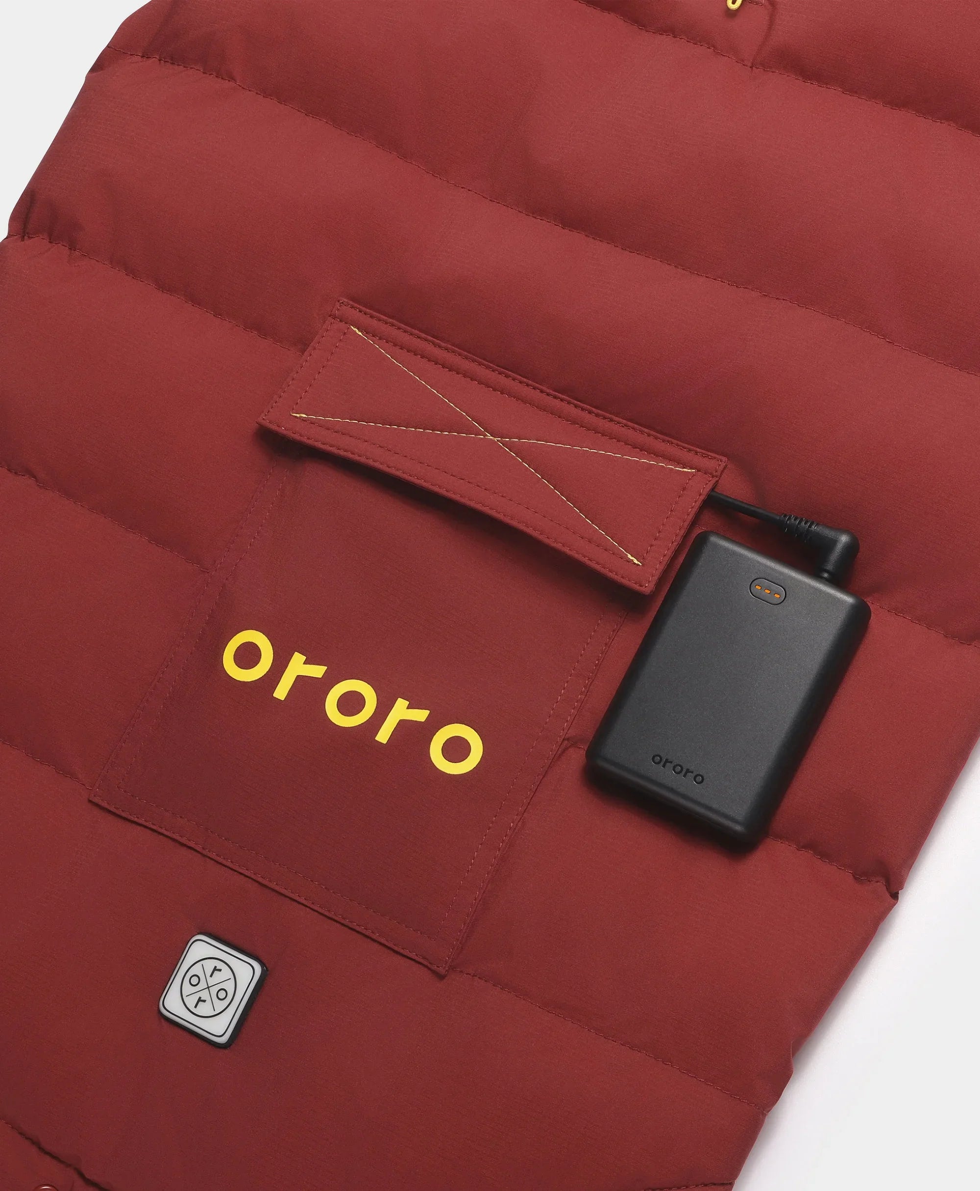 ORORO Heated Snøwoof 3-Zone Heated Dog Puffer Vest - Image 24