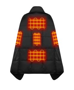 Alternative view of ORORO Heated ORORO Heated x BAUER REDLINE Unisex 5-Zone Heated Blanket