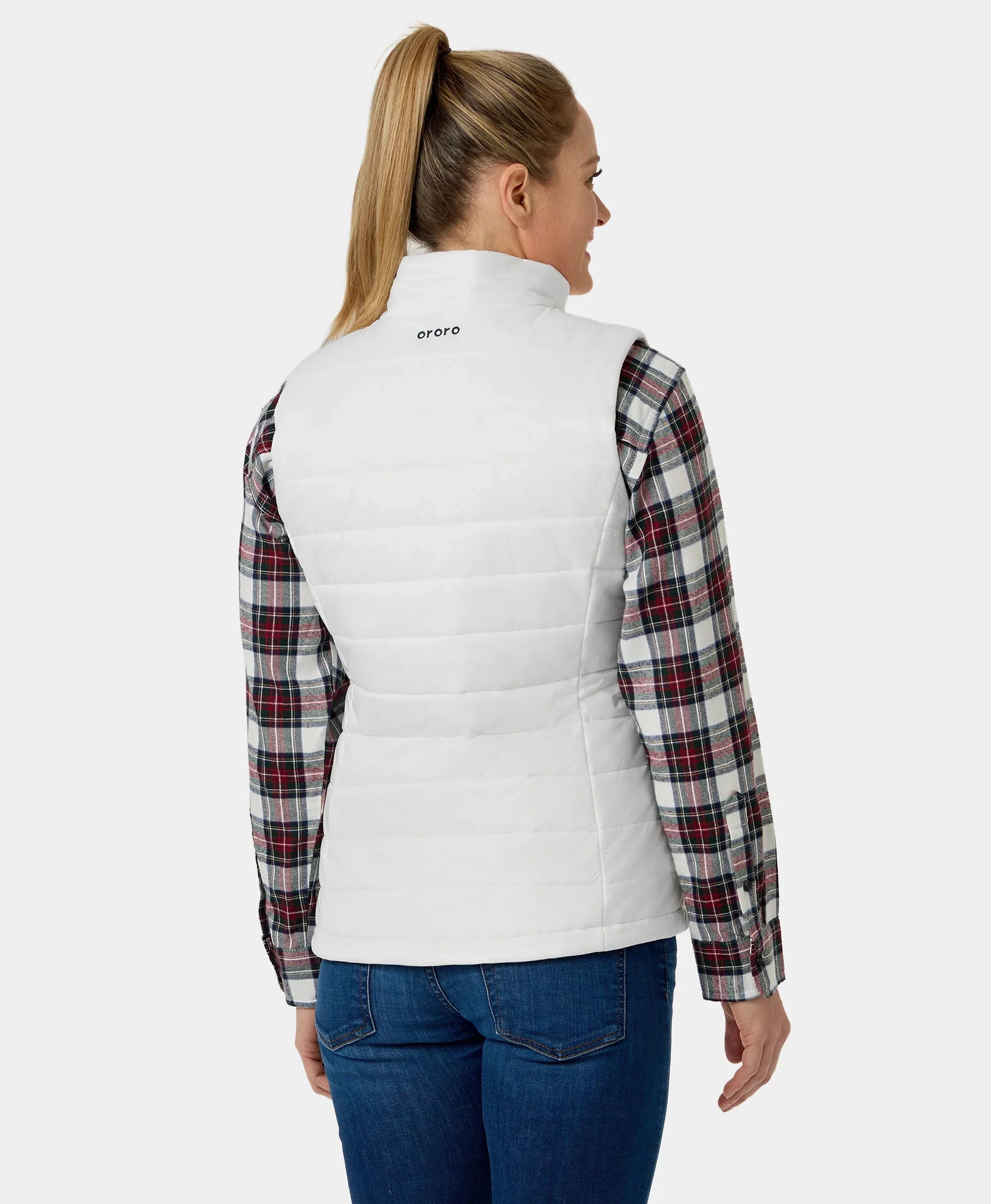ORORO Heated (Open-box) SureWarm® Women's 7-Zone Dual-Control Classic Pro Heated Vest (Battery Set Not Included) - Image 19