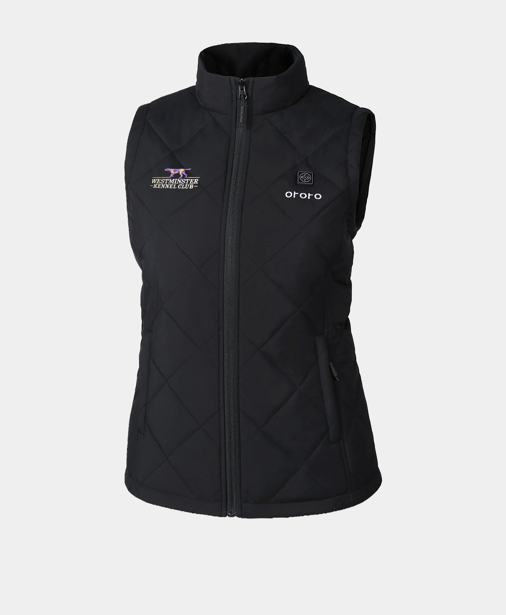 ORORO Heated Women's 4-Zone Heated Quilted Vest - Westminster Kennel Club® Edition - Image 14