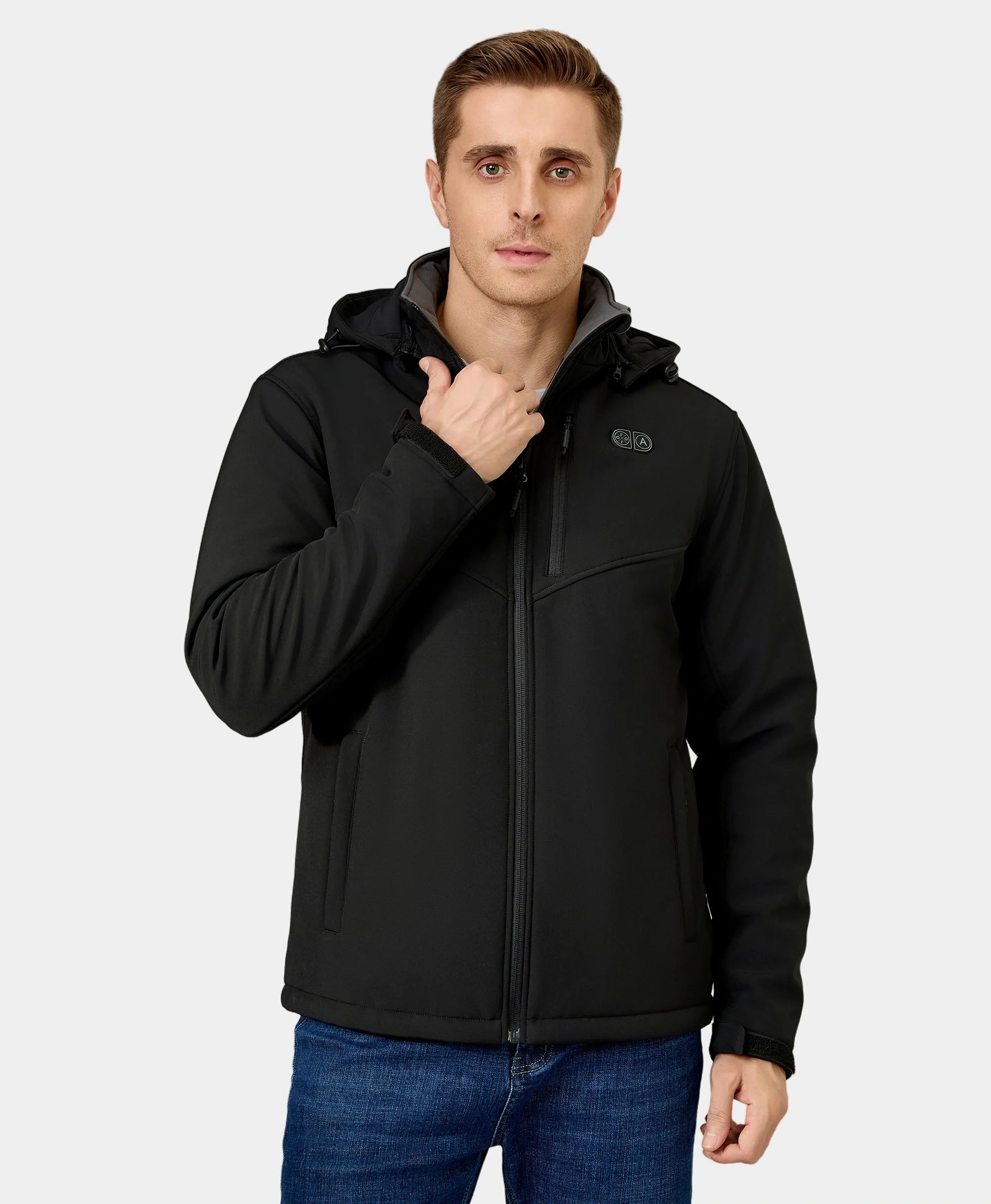 ORORO Heated Men's Heated Dual Control Jacket with 5 Heating Zones (Pocket Heating) (Apparel Only) - Image 4