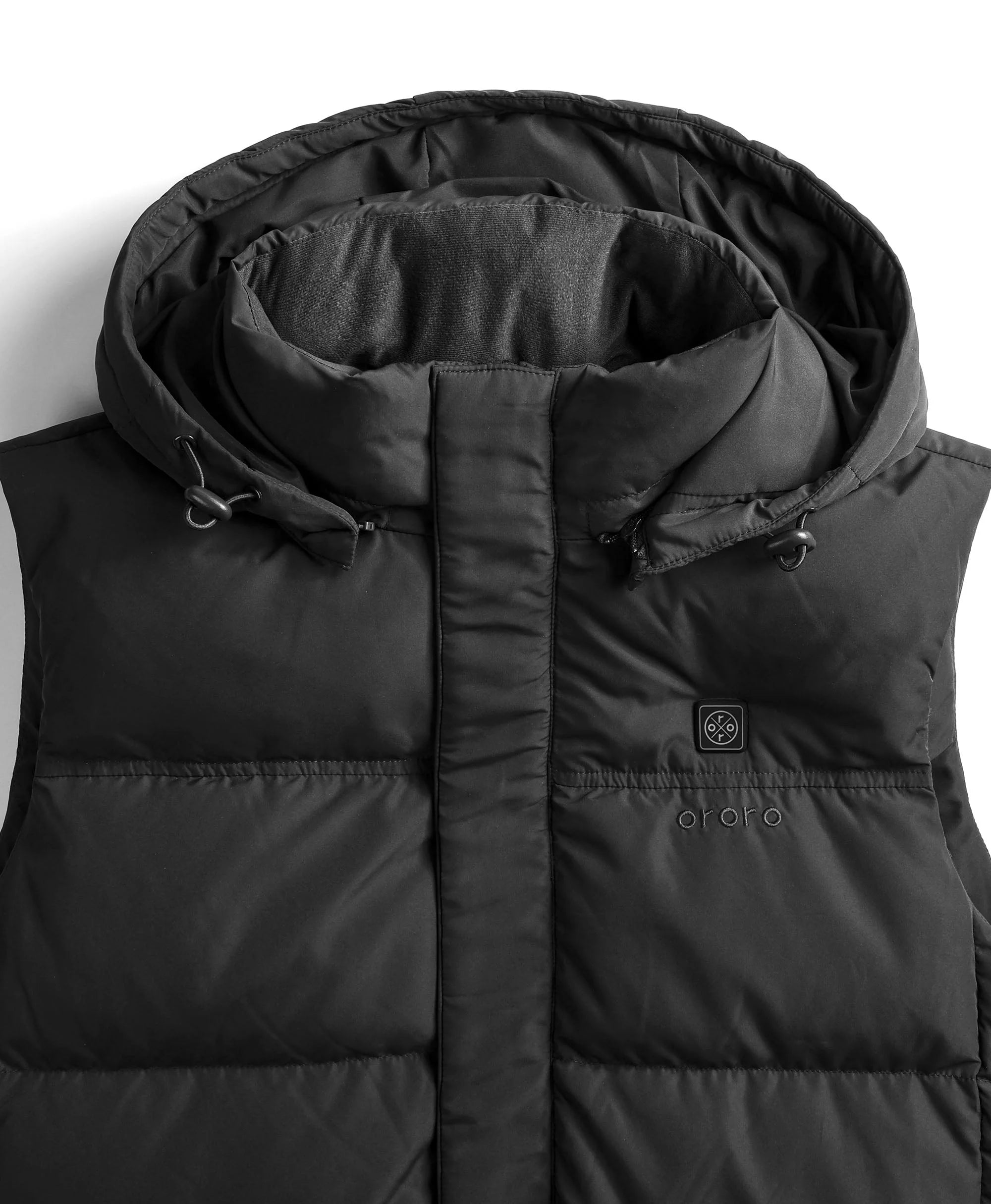 ORORO Heated (Open-box) Men's Heated Down Vest (Battery Set Not Included) - Image 9