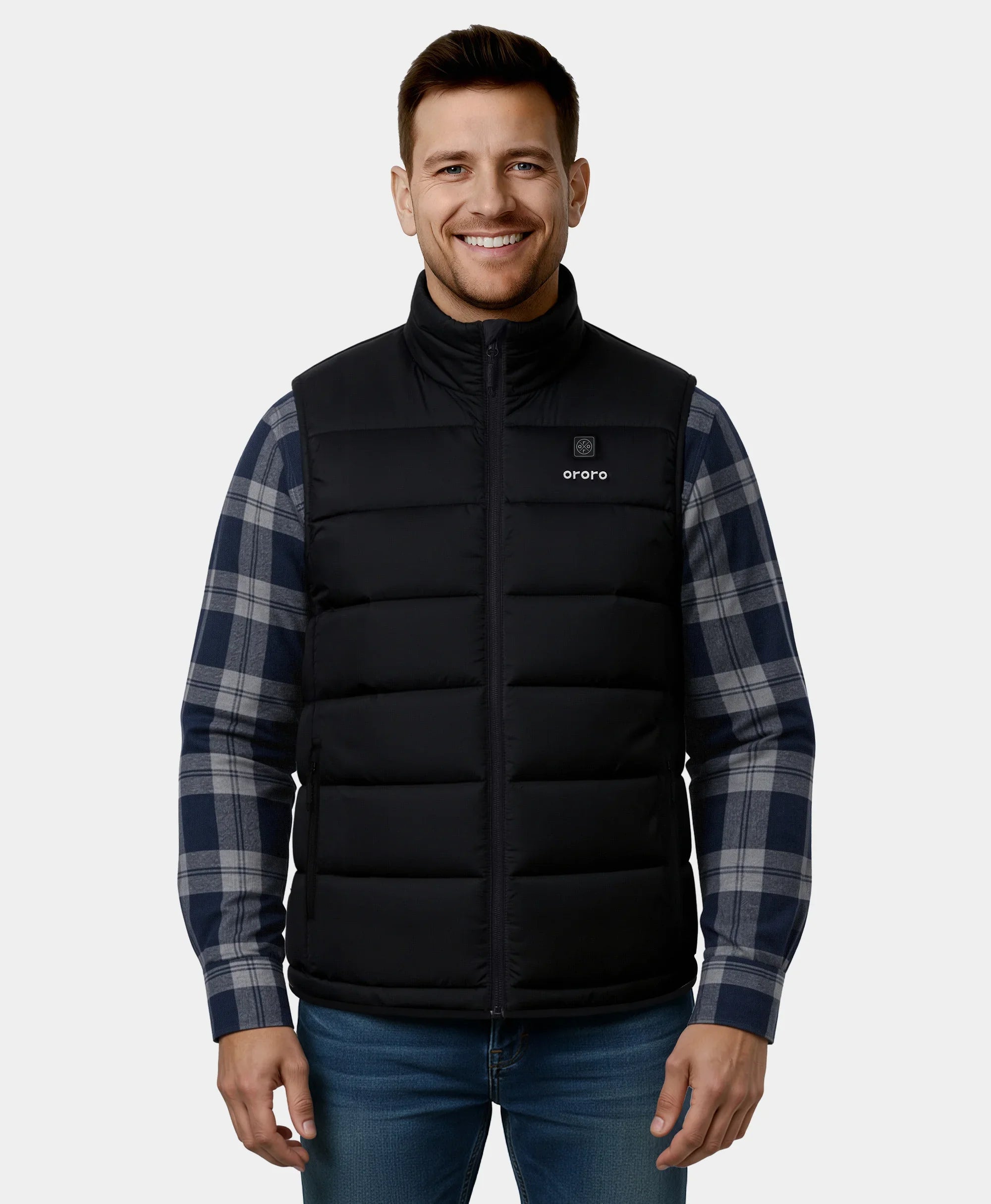 ORORO Heated (Open-box) Men's 5-Zone Classic Evo Heated Vest ((Battery Set Not Included) - Image 2