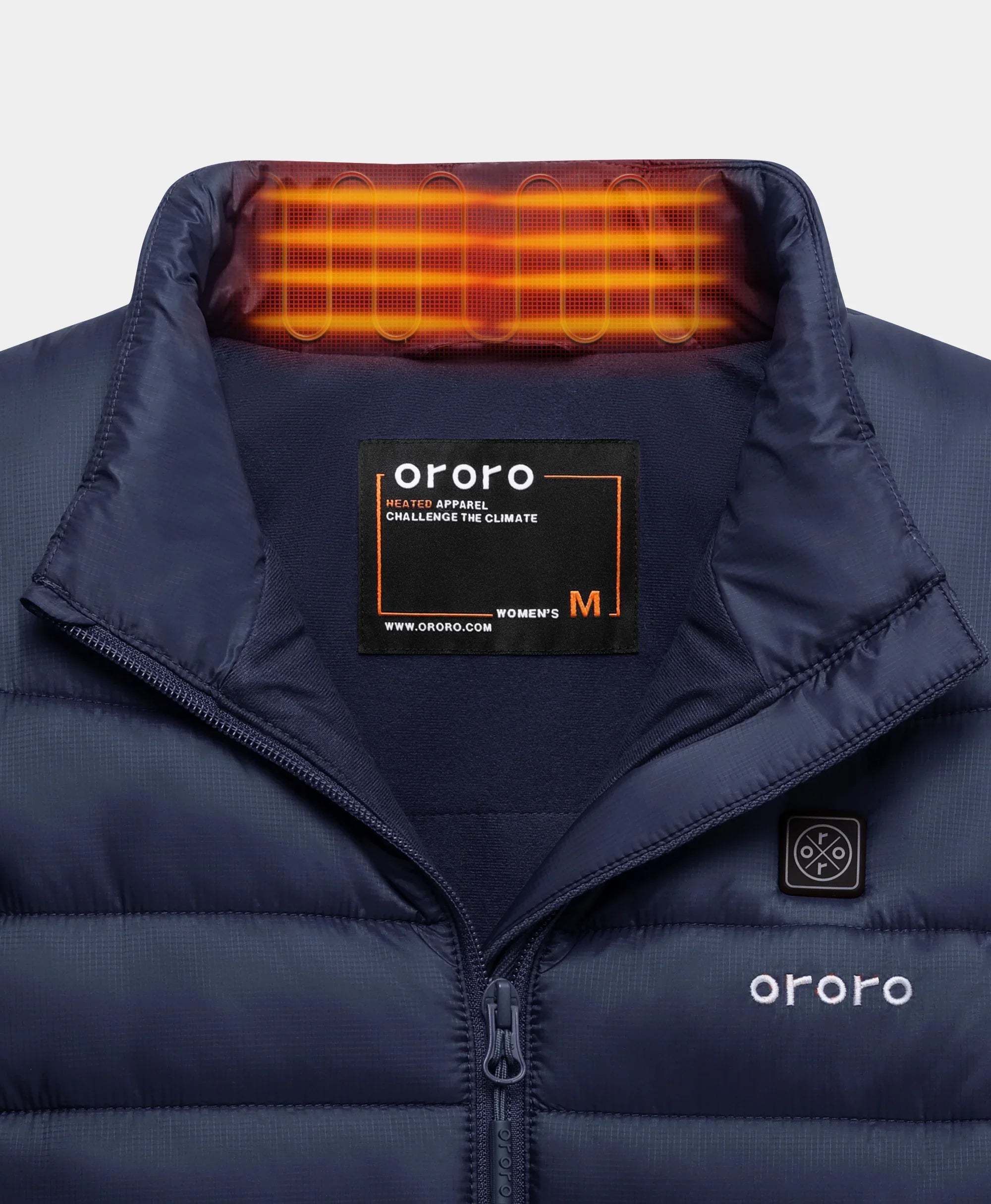 ORORO Heated Women's 5-Zone Classic Evo Heated Vest - Image 4