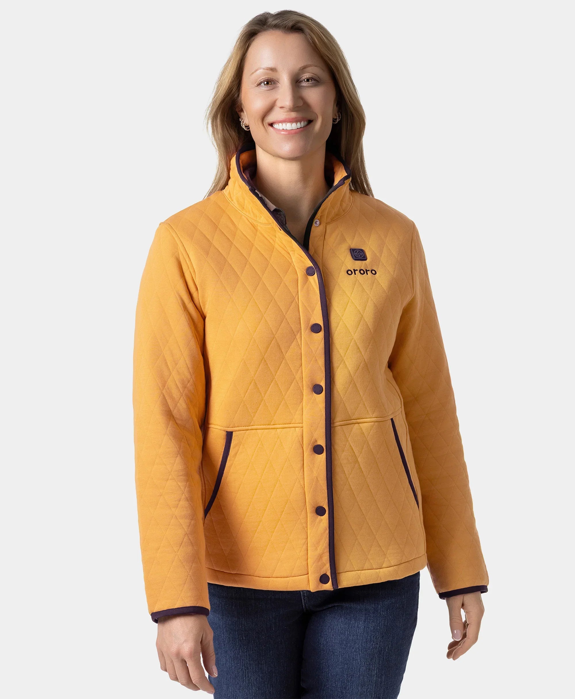 ORORO Heated Chalet Women's Heated Quilted Jacket (ORORO Heated Final Sale) - Image 11