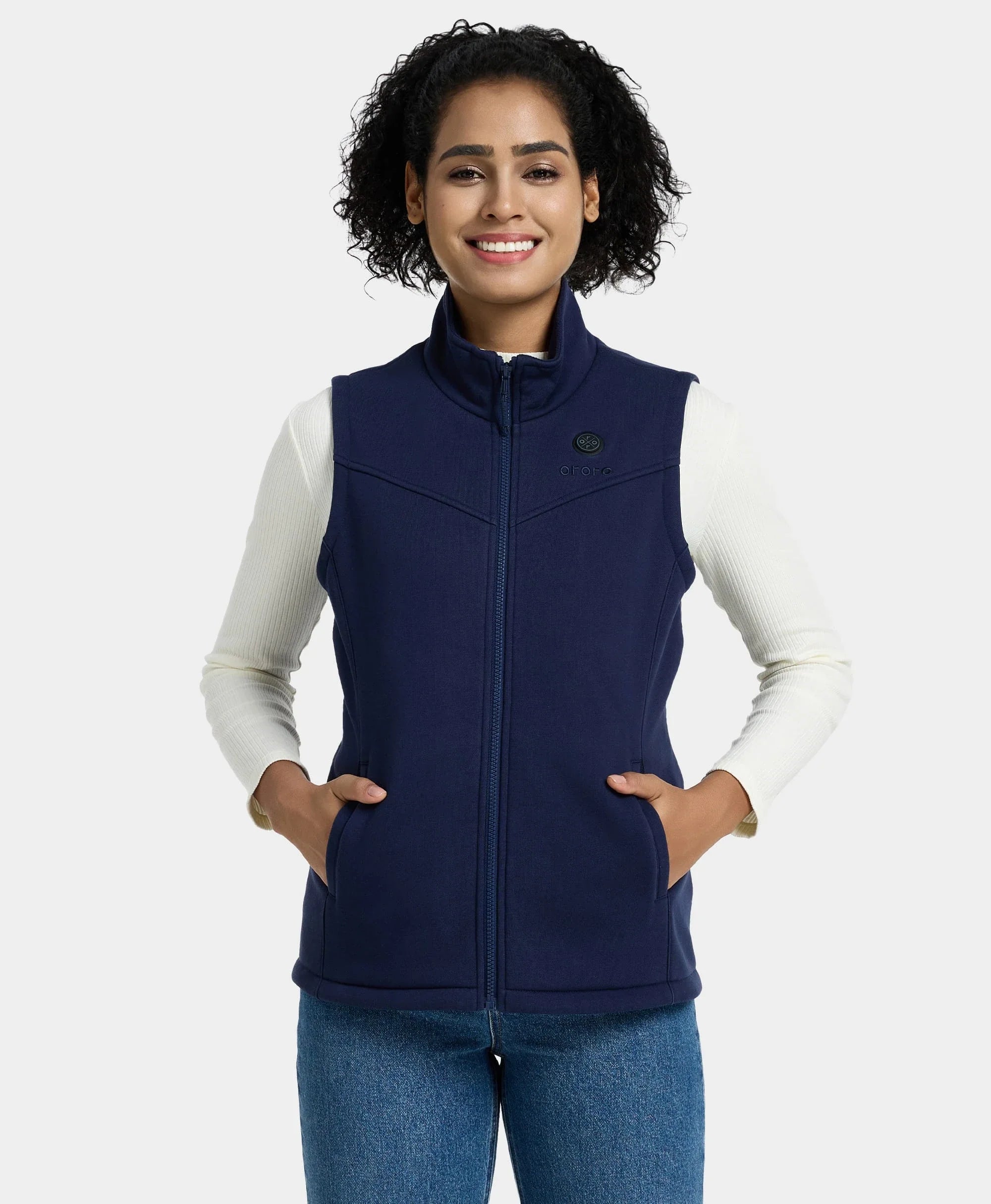 ORORO Heated Women's Heated Fleece Vest - New Colors (ORORO Heated Final Sale) - Image 30