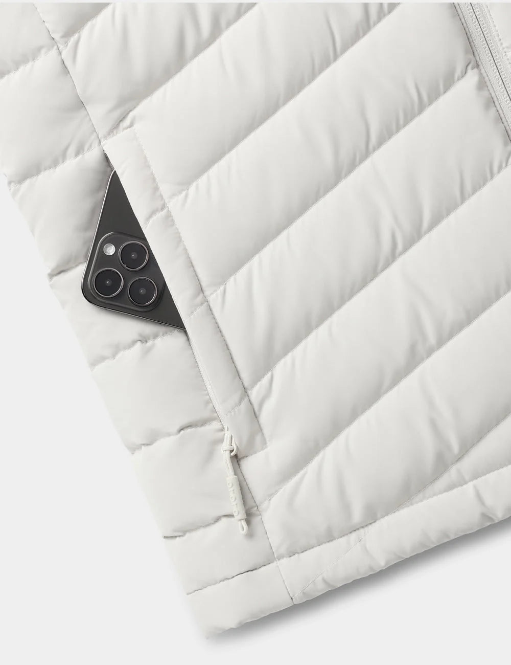 ORORO Heated Women's Heated Lightweight Down Vest - Image 32