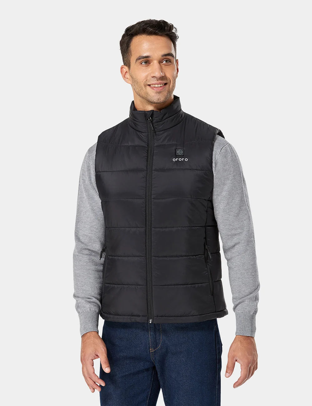 ORORO Heated Men's Classic Heated Vest (Apparel Only)