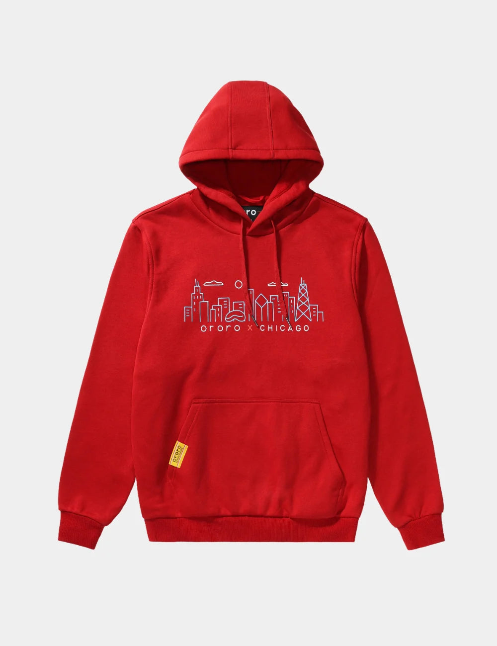 ORORO Heated Final Sale - Heated Pullover Hoodie - Chicago Edition (Apparel Only)