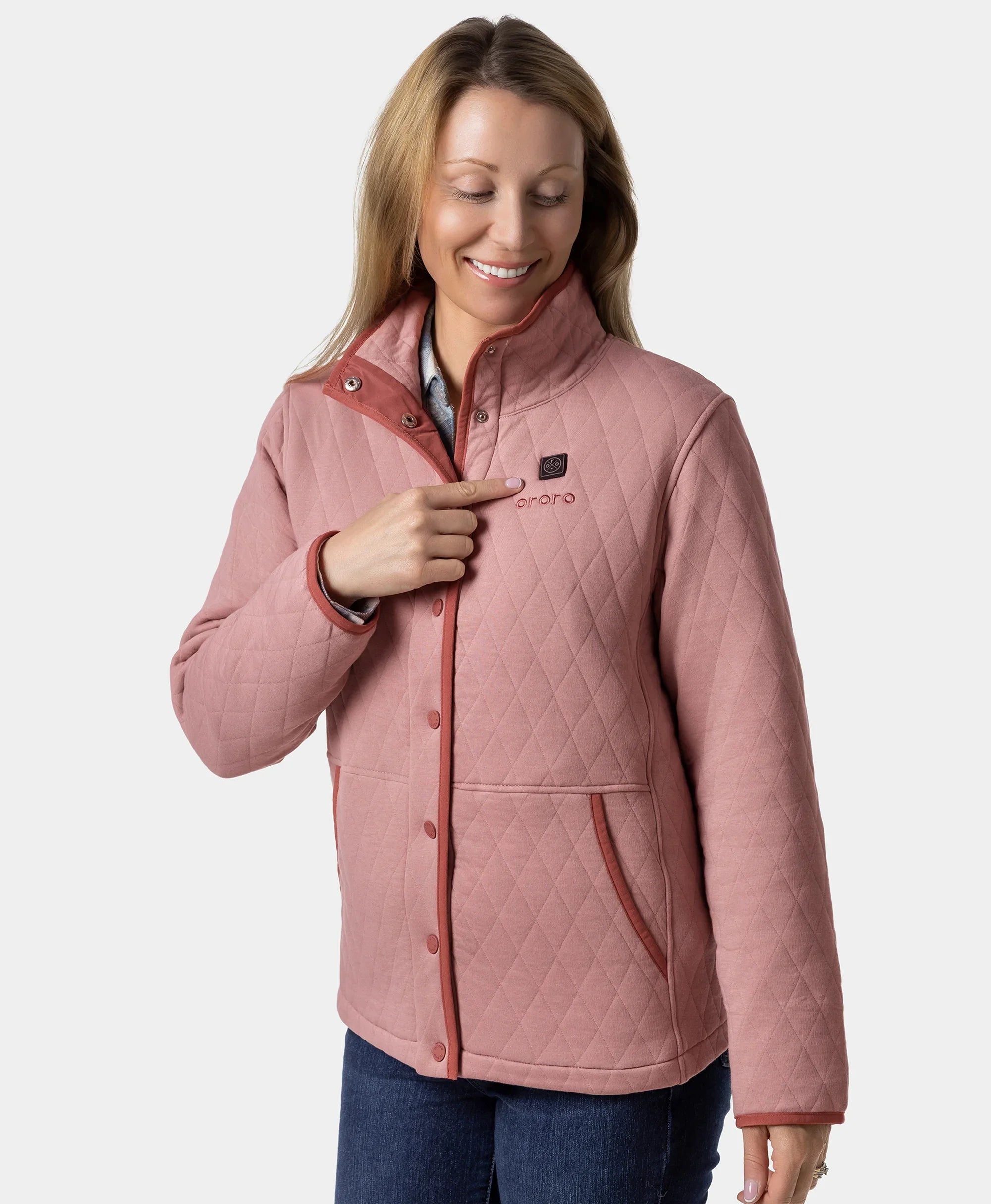 ORORO Heated Chalet Women's Heated Quilted Jacket (ORORO Heated Final Sale) - Image 16