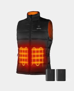ORORO Heated Bundle Deal - ORORO Heated Men's Classic Heated Vest & Extra Mini 5K Battery