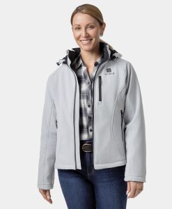 ORORO Heated Women's Classic Heated Jacket 2.0 (4 Heating Zones)
