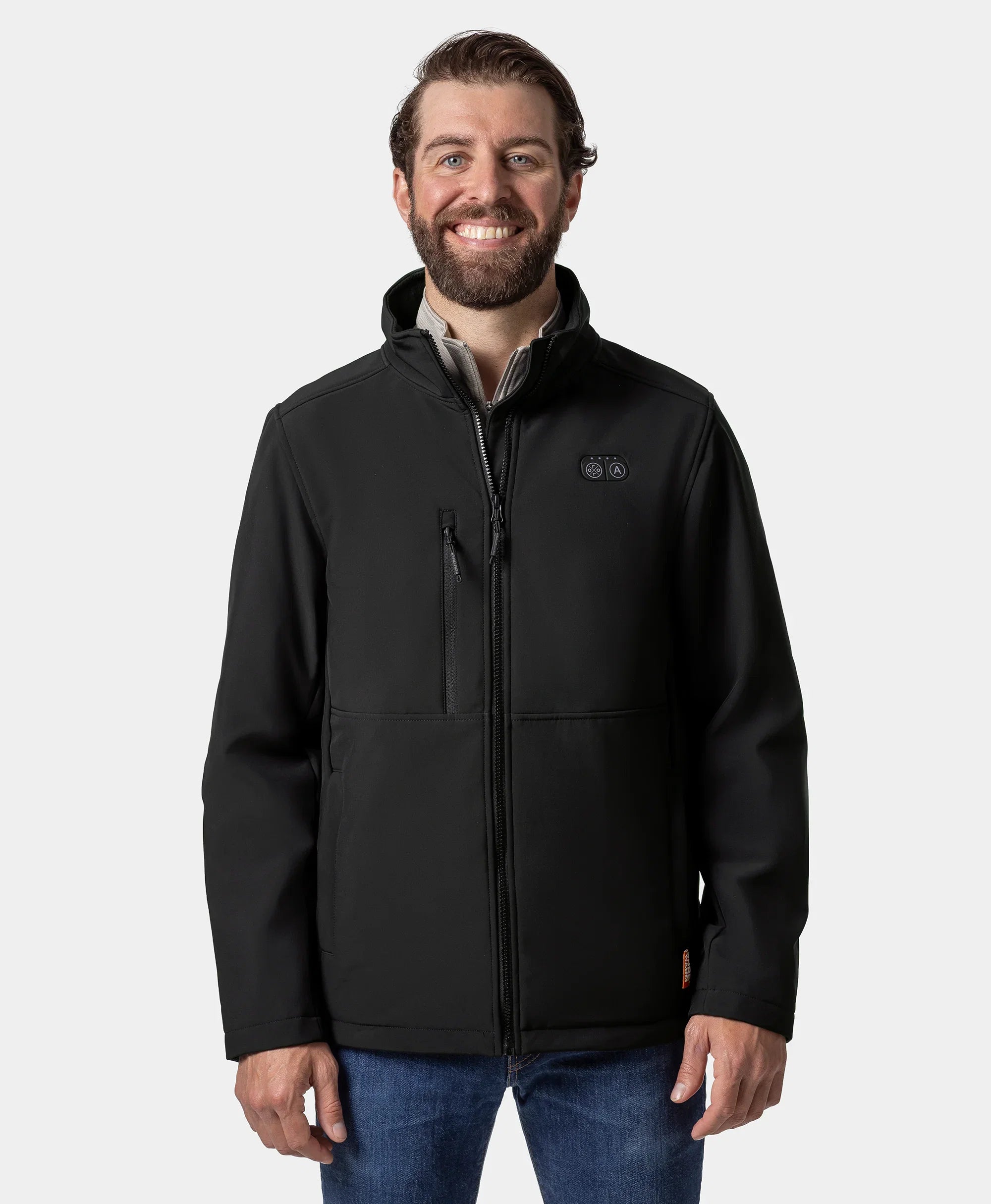 ORORO Heated Maverick ORORO Heated SureWarm® Men's 6-Zone Dual-Control Heated Softshell Jacket