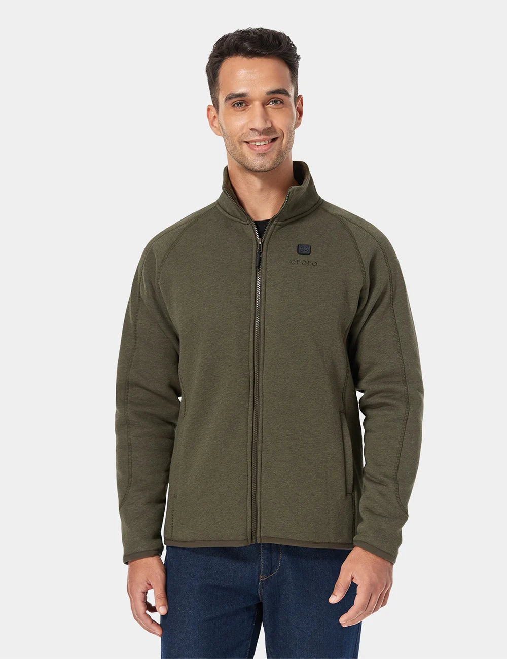 ORORO Heated (Open-box) Men's Heated Fleece Jacket (Battery Set Not Included) - Image 19