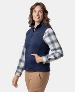 Alternative view of ORORO Heated (Open-box) Women's Heated Fleece Vest (Battery Set Not Included)