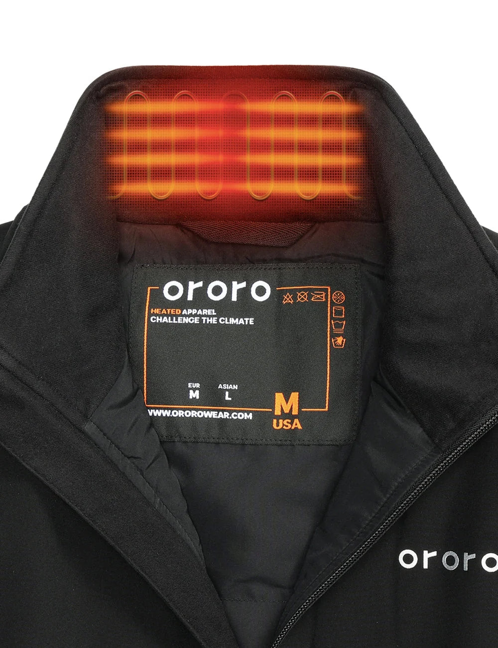 ORORO Heated (Open-box) Men's Heated PrimaLoft® Golf Vest (Battery Set Not Included) - Image 11