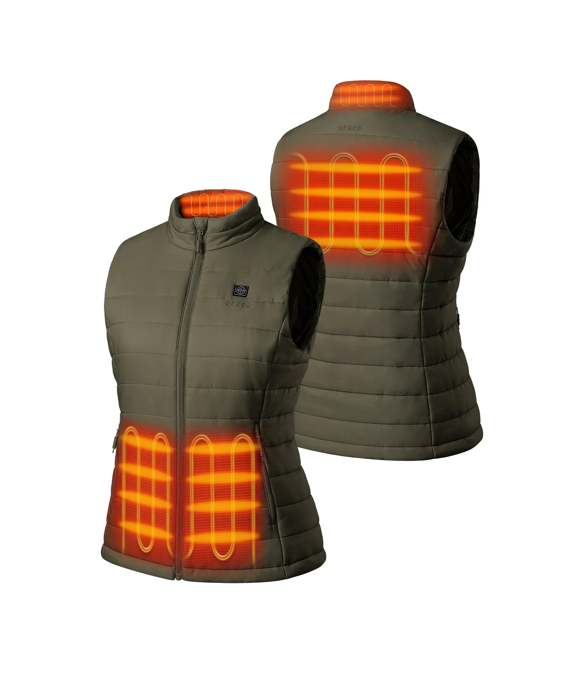 ORORO Heated (Open-box) Women's Classic Heated Vest (Battery Set Not Included) - Image 16