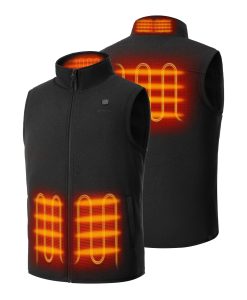 Alternative view of ORORO Heated Men's Heated Fleece Vest