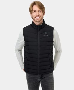 ORORO Heated Men's Heated Lightweight Down Vest (Apparel Only)