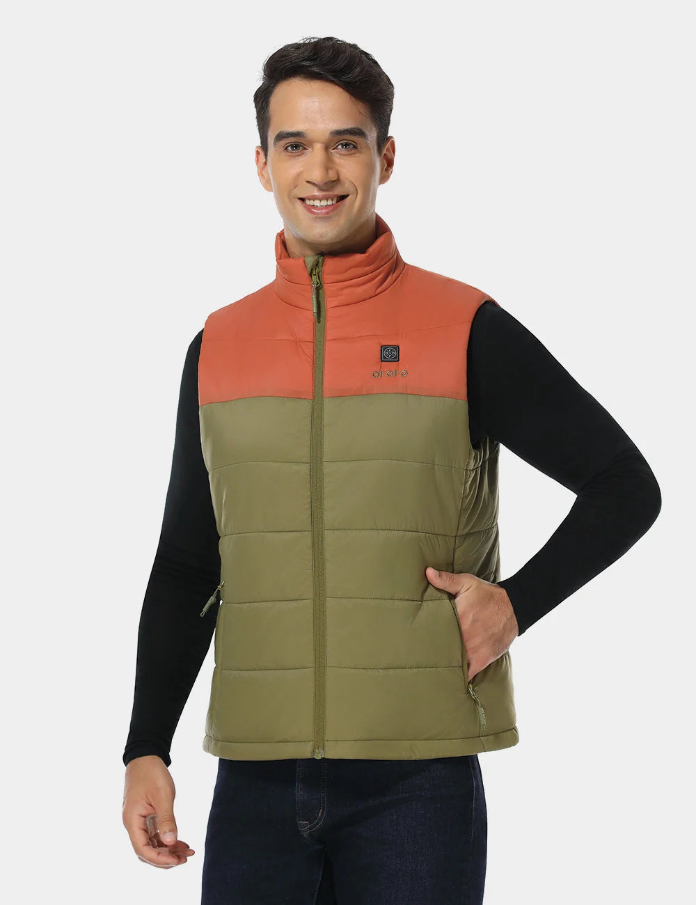 ORORO Heated Men's Classic Heated Vest (Apparel Only) - Image 85