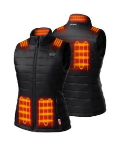 ORORO Heated (Open-box) SureWarm® Women's 7-Zone Dual-Control Classic Pro Heated Vest (Battery Set Not Included)