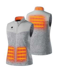 ORORO Heated (Open-box) Augusta Women's Heated Sweater Fleece Vest (Battery Set Not Included)