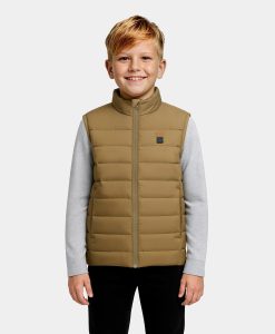 Alternative view of ORORO Heated (Open-box) Kids' 4-Zone Classic Heated Vest (Battery Set Not Included)