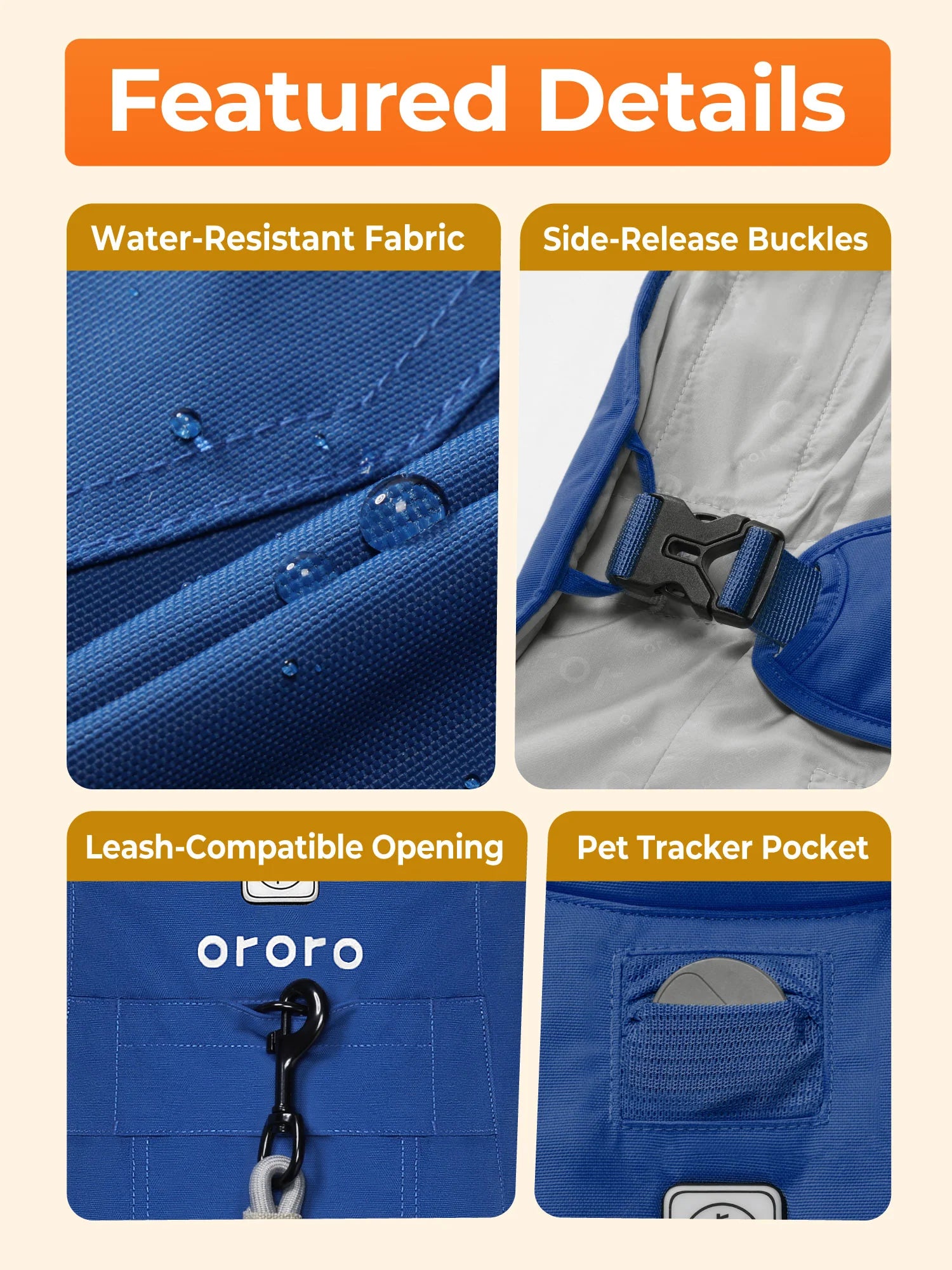 ORORO Heated (Open-box) Koldpwoof Heated Dog Vest (Battery Set Not Included) - Image 24