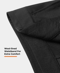 Alternative view of ORORO Heated Men's 8 Quick Dry Shorts w/ Wool-lined Waistband