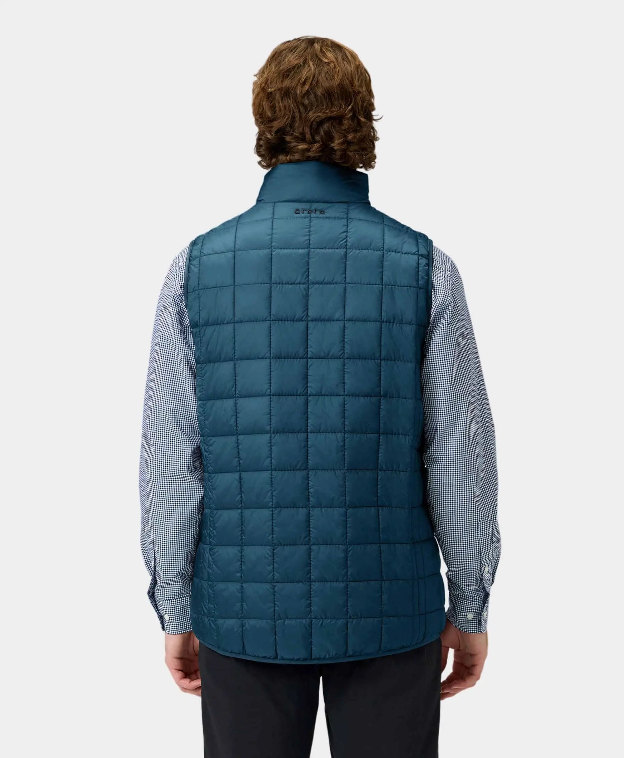 ORORO Heated (Open-box) Prism Men's 4-Zone Heated Quilted Vest (Battery Set Not Included) - Image 11