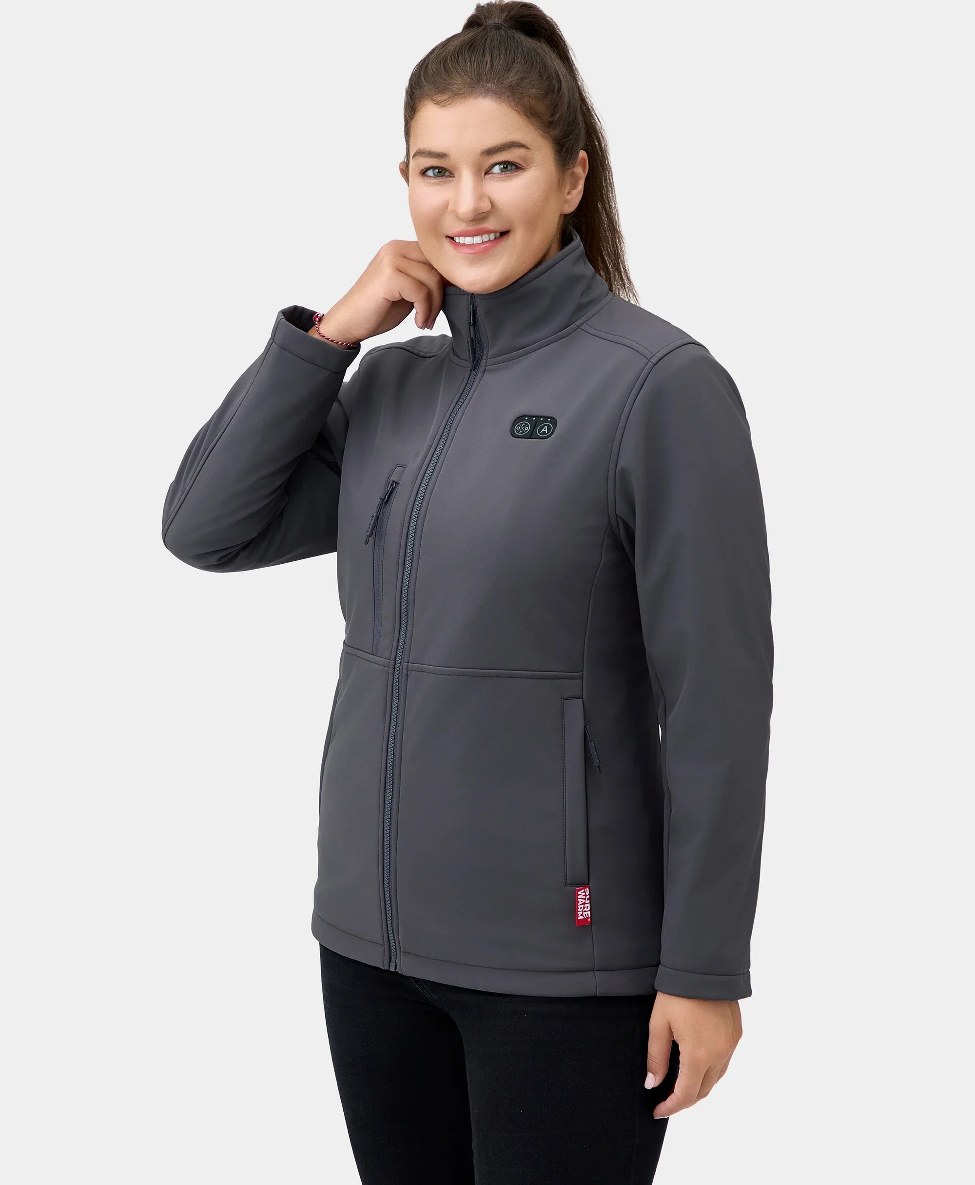 ORORO Heated Maverick ORORO Heated SureWarm® Women's 6-Zone Dual-Control Heated Softshell Jacket - Image 9