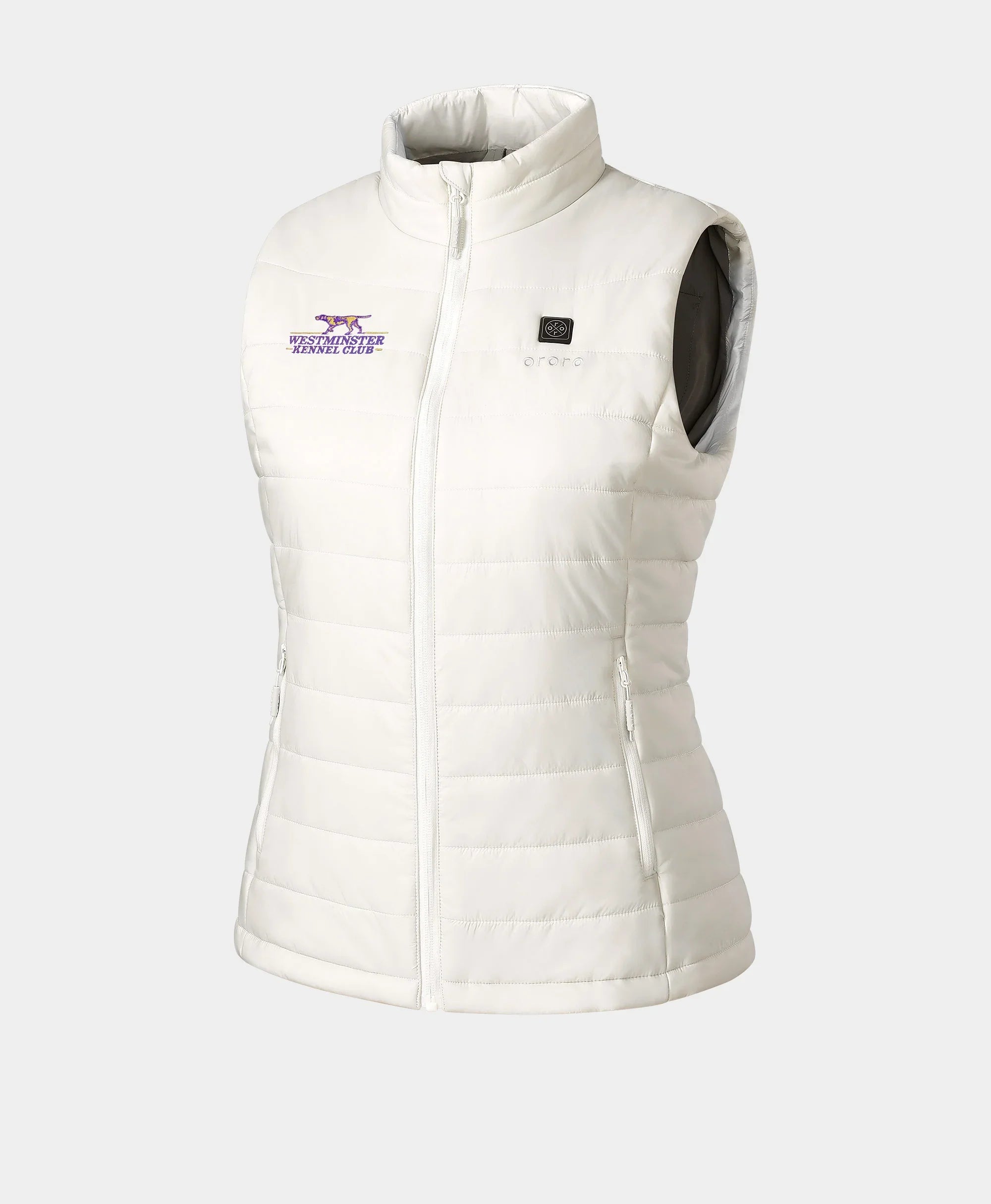 ORORO Heated Women's 4-Zone Classic Heated Vest - Westminster Kennel Club® Edition