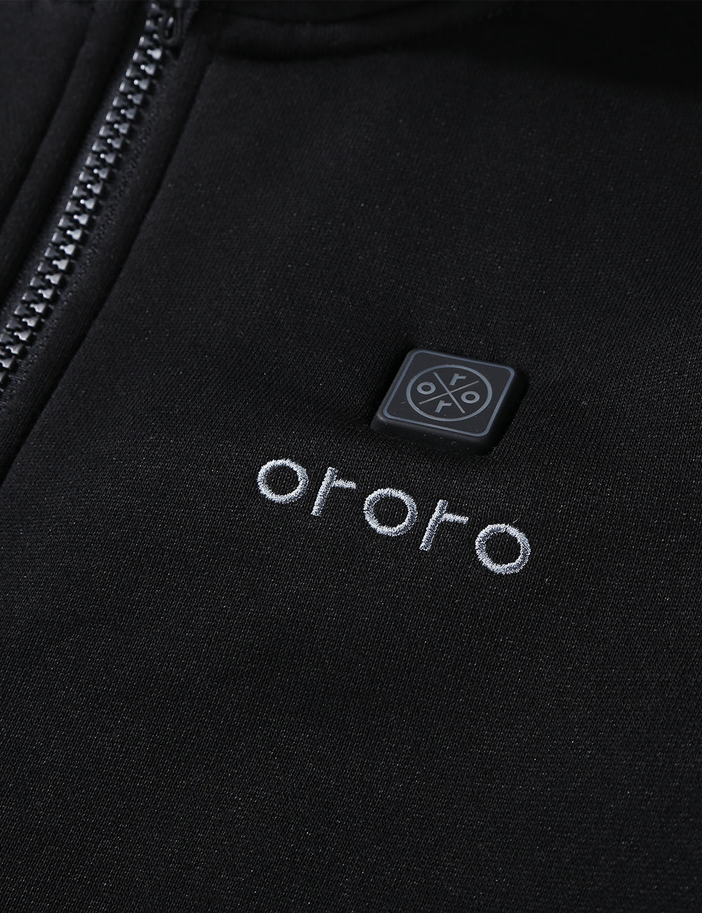 ORORO Heated Men's Heated Full-Zip Fleece Jacket (Apparel Only) - Image 14