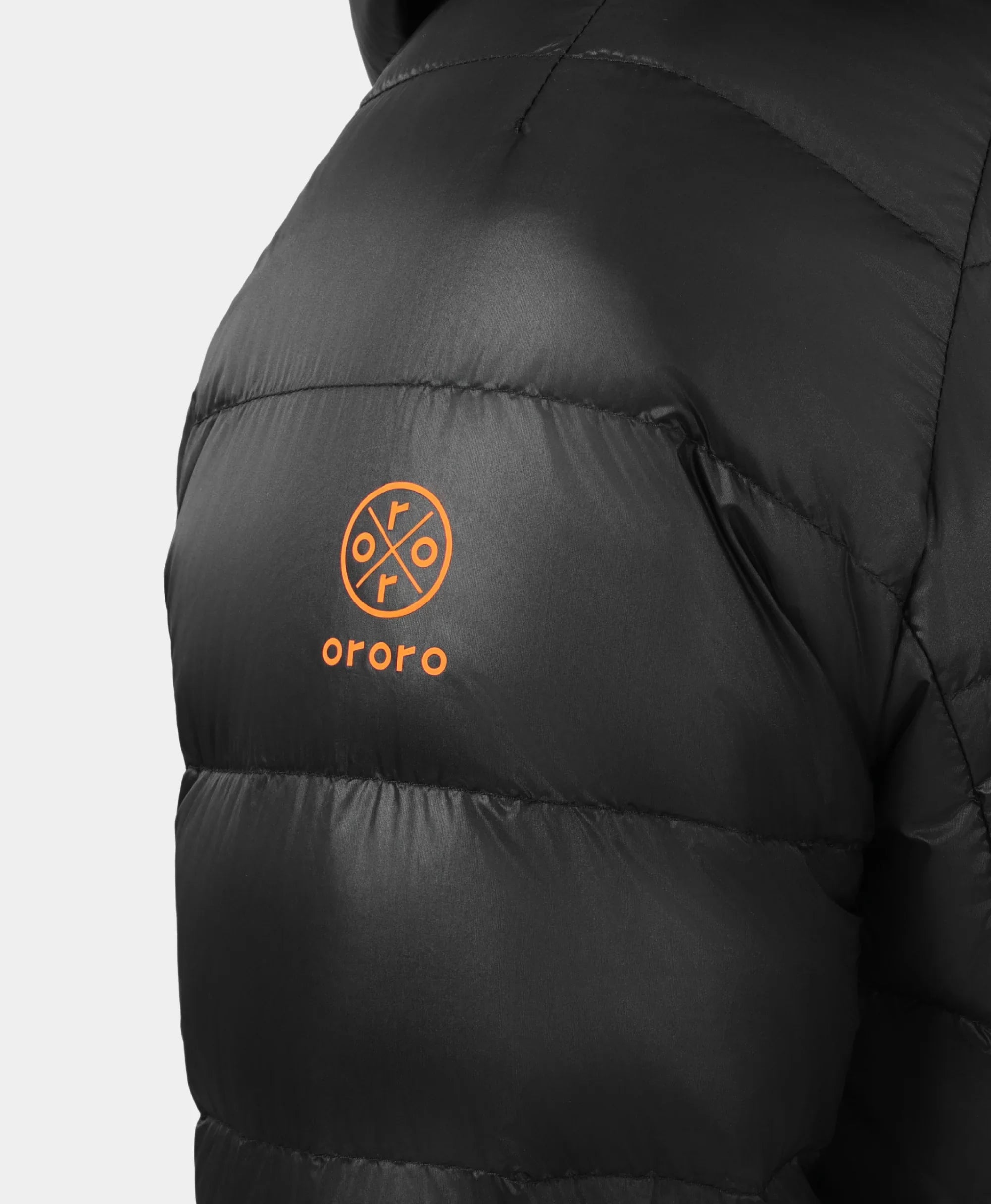 ORORO Heated AeroPro Women's 8-Zone Packable Heated Down Jacket - Image 12