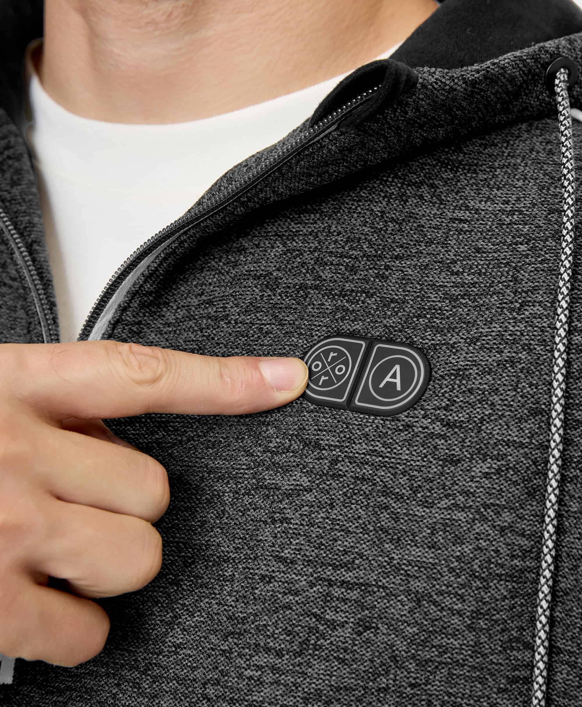 ORORO Heated (Open-box) Wayne Men's 5-Zone Heated Pullover Hoodie(Battery Set Not Included) - Image 2