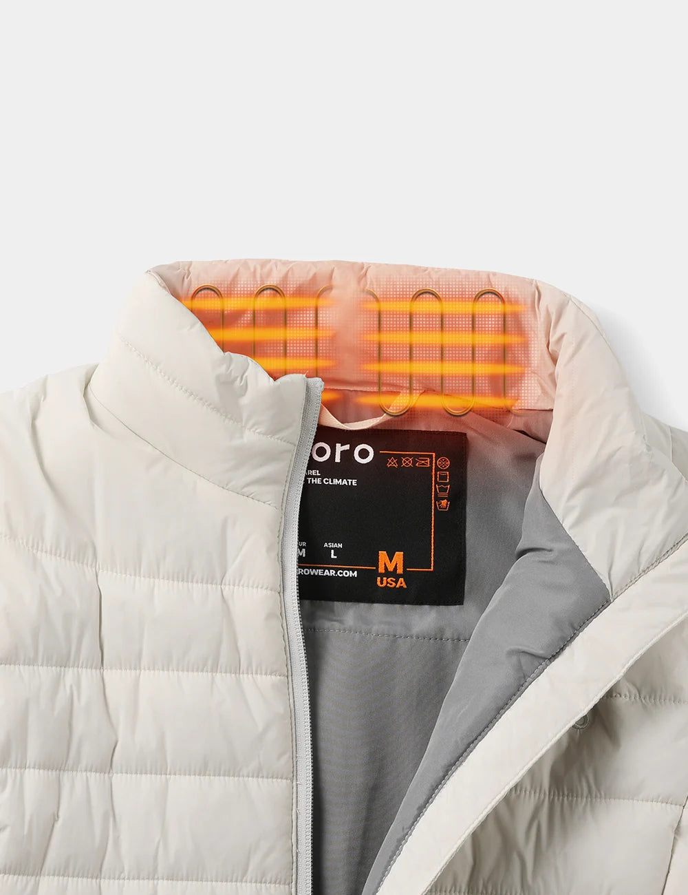 ORORO Heated (Open-box) Women's Classic Heated Vest (Battery Set Not Included) - Image 8