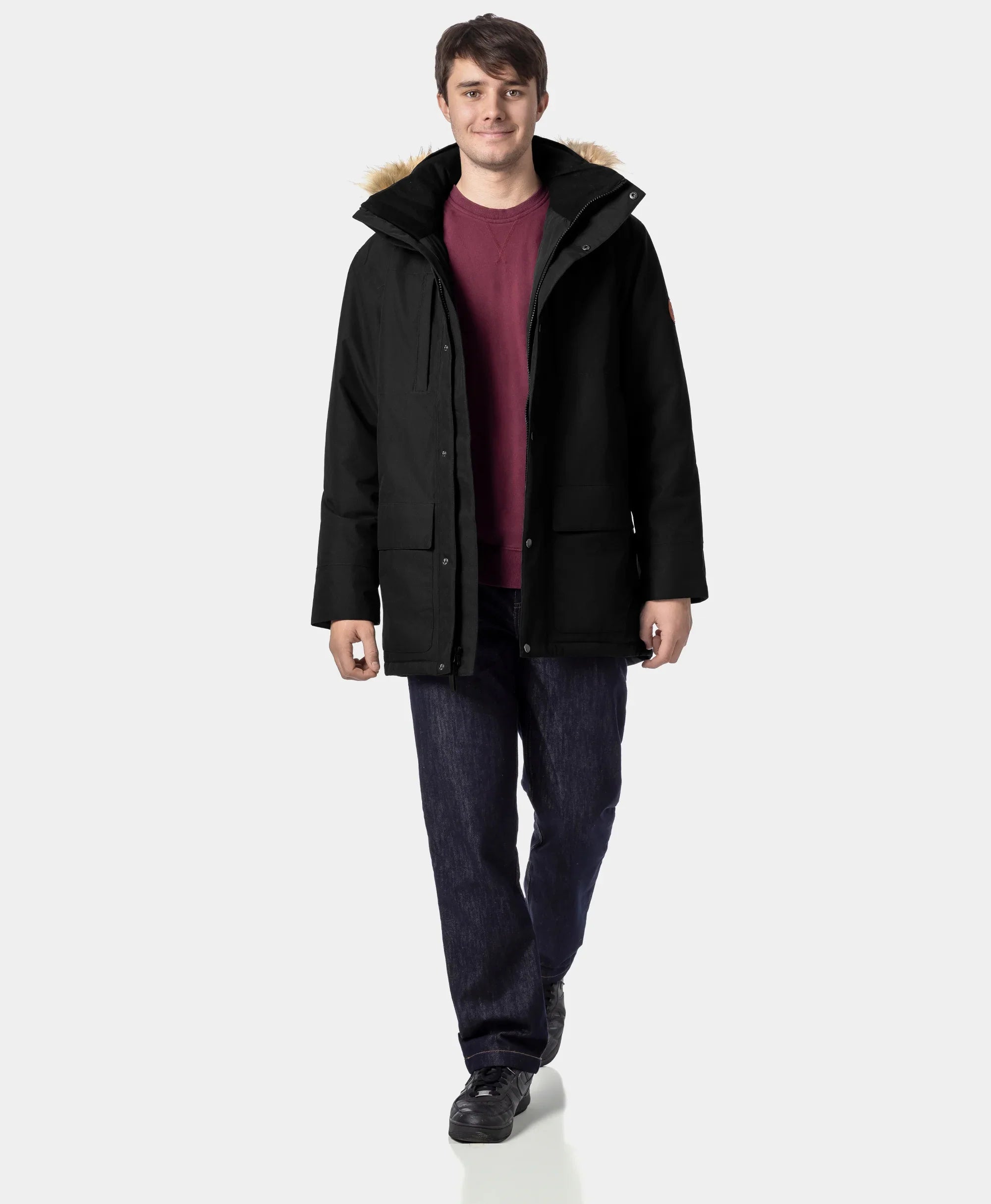 ORORO Heated (Open-box) Gstaad Men's Waterproof Heated Parka (Battery Set Not Included) - Image 10