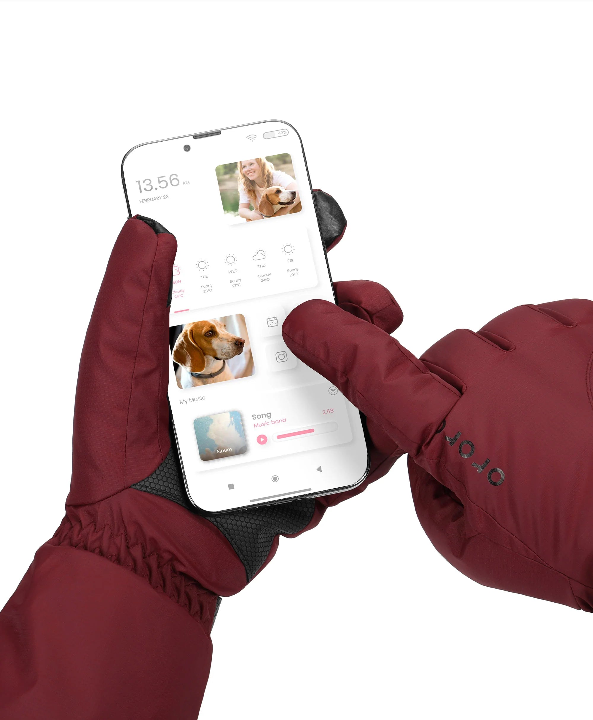 ORORO Heated Anchorage Unisex Heated Insulated Gloves (ORORO Heated Final Sale) - Image 16