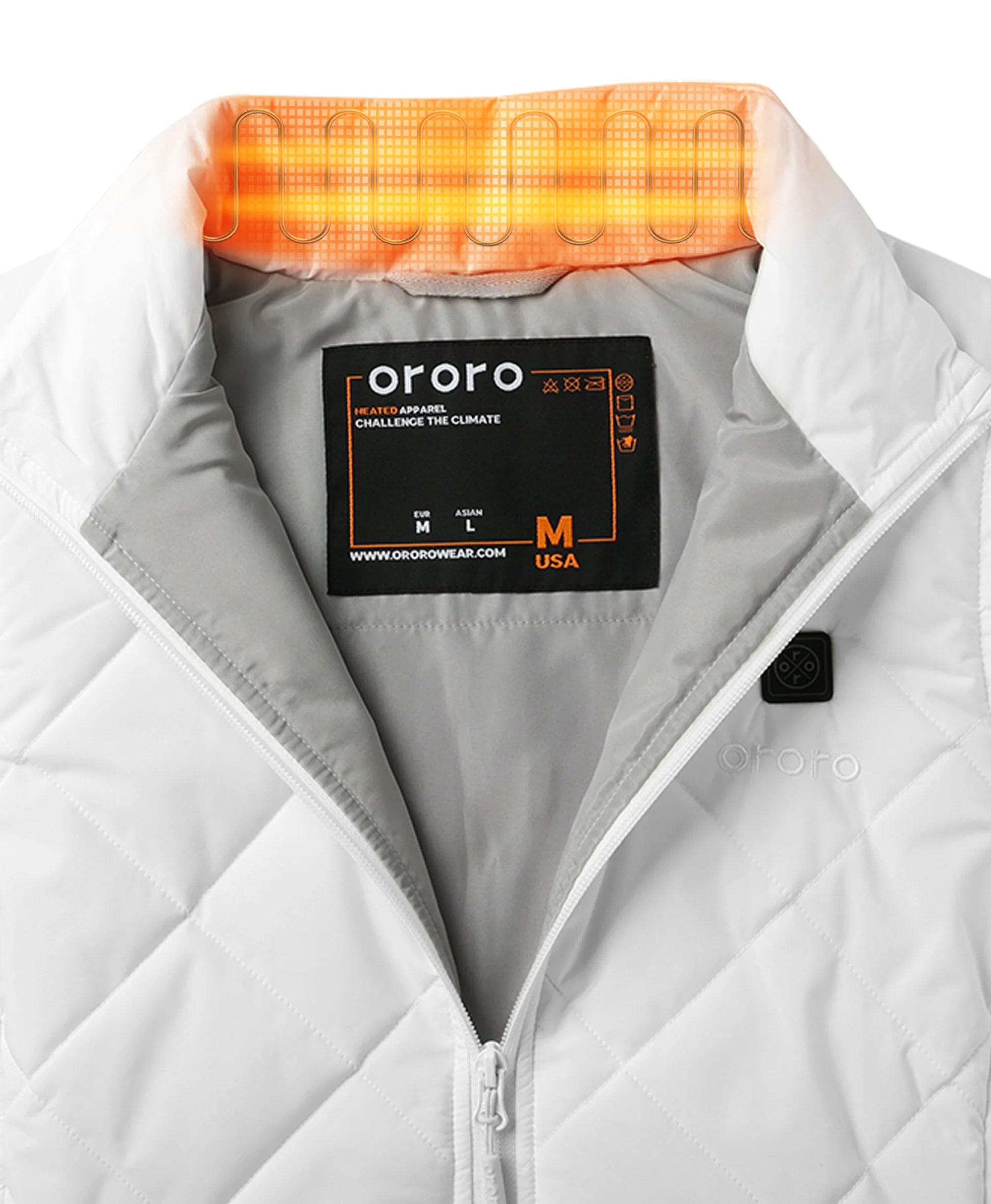 ORORO Heated Women's 4-Zone Heated Quilted Vest - Westminster Kennel Club® Edition - Image 3